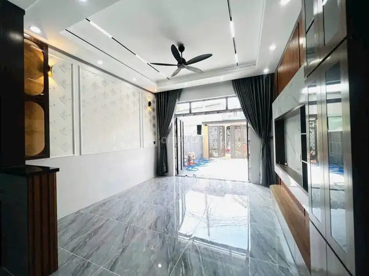 Bán nhà 1 trệt 2 lầu mới KP2, Lò Gốm, Bình Chánh