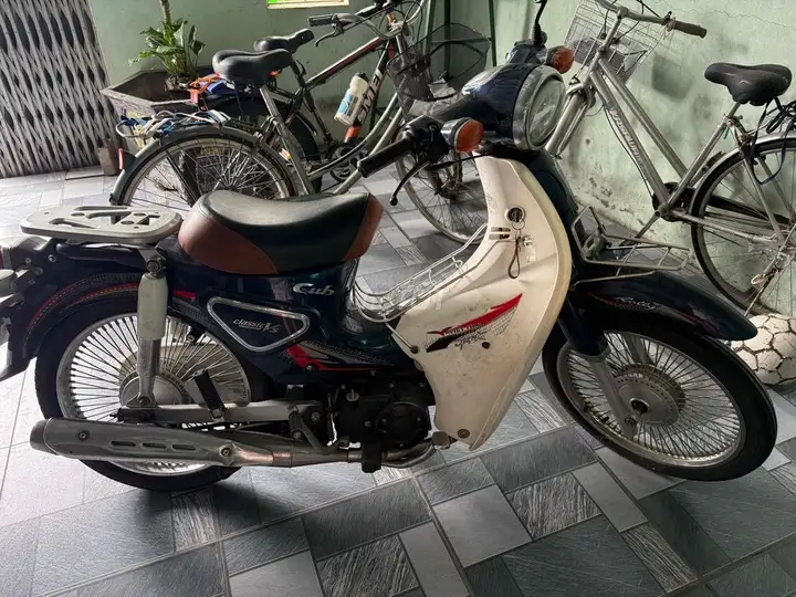 Honda Cub Classic 50 50cc, синий, белый