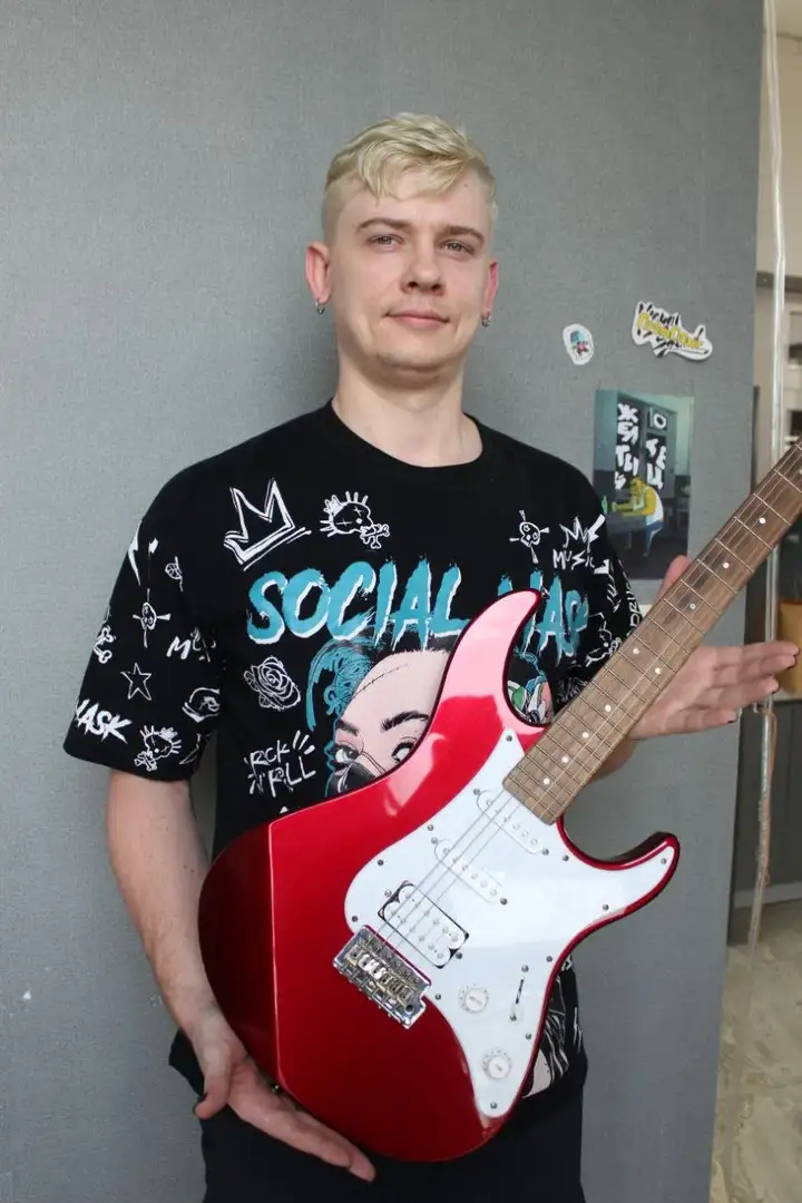 Электрогитара Yamaha Pacifica с комбиком и кейсом