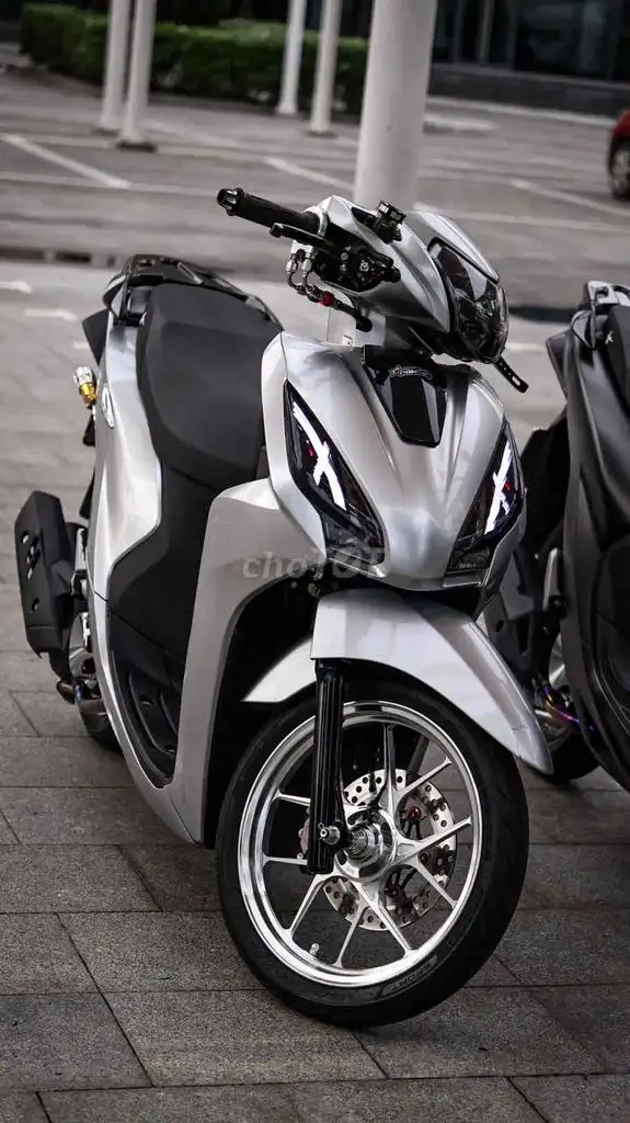 Honda Vision 2019 Smartkey, серебристый