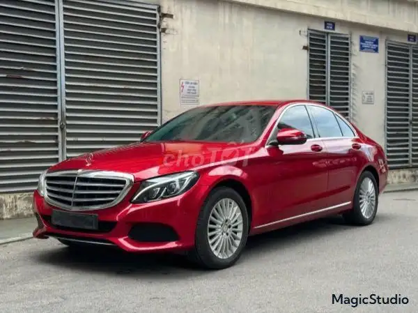 Mercedes Benz C250 Exclusive 2016 Красный
