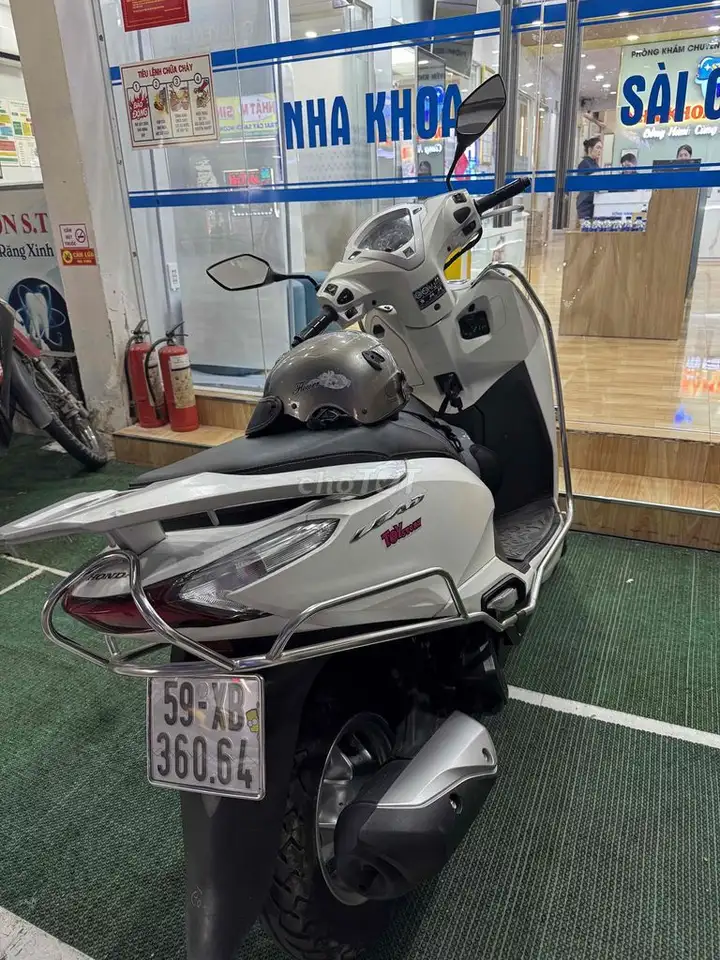 Honda Lead белый инжектор
