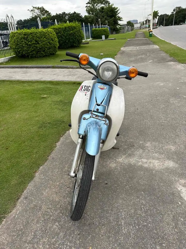 Honda Cub 2021 Сине-белый