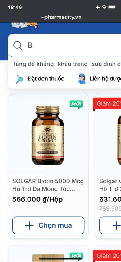 Biotin 5000 mcg