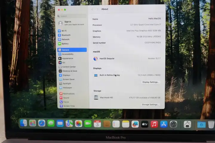 MacBook Pro 13" 2018