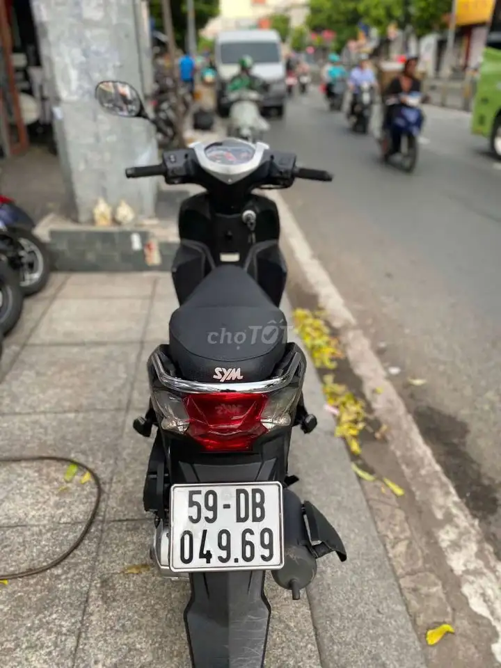 SYM Passing 50cc, 2024, черный, б/у