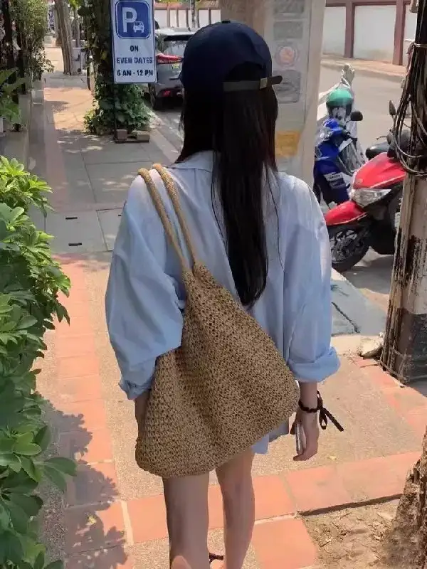 Плетеная сумка