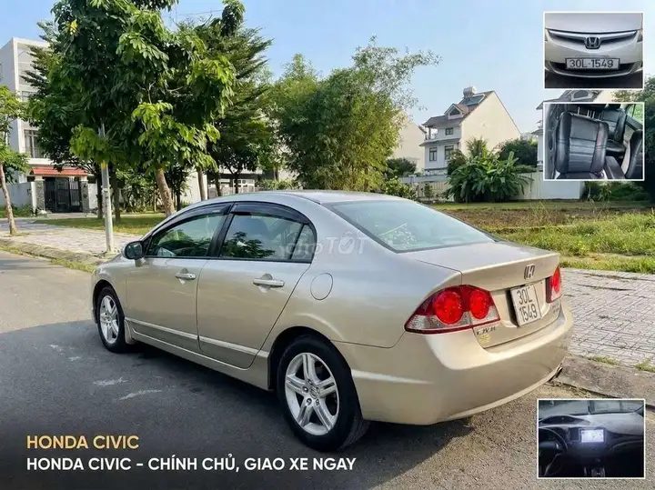 Honda Civic 2008, серый, 283 000 км