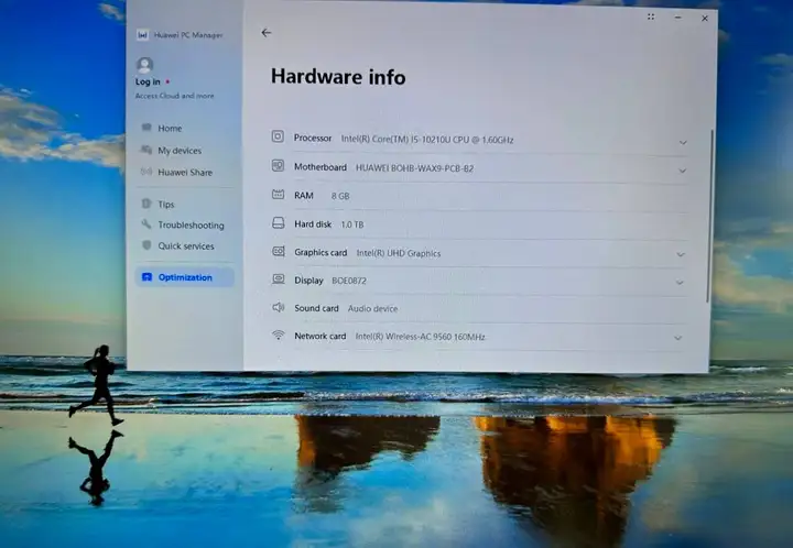 Huawei MateBook BOHB-WAX9