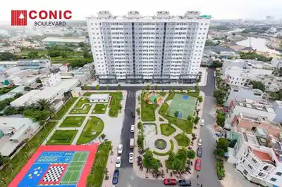 Аренда квартиры Conic Boulevard Бинь Чань, большая площадь, Во Ван Киет