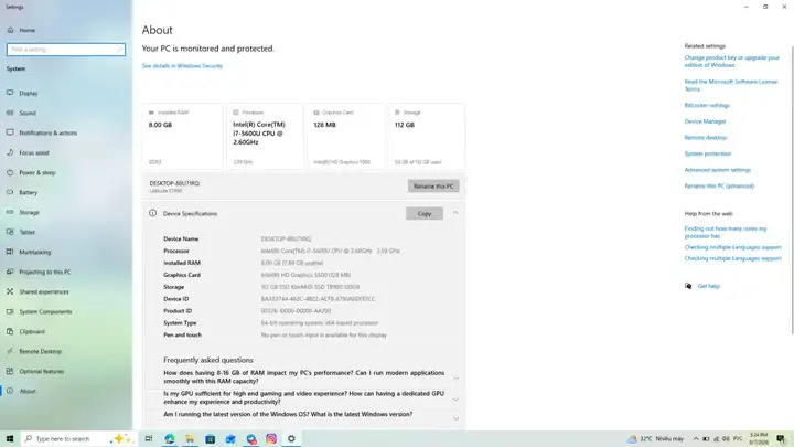 Ноутбук Dell Latitude E7450