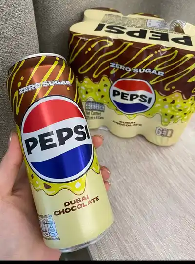Pepsi Zero с дубайским шоколадом